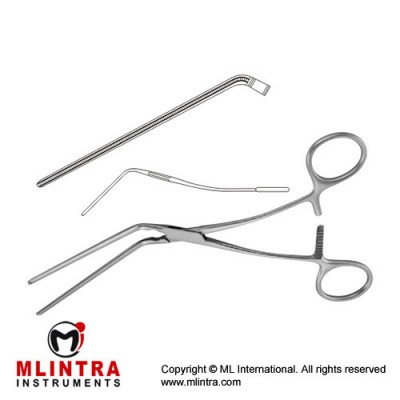 Leland-Jones Atrauma Peripheral Vascular Clamp Angled 60° Stainless Steel, 18 cm - 7" Leland-Jones Atrauma Peripheral Vascular Clamp Angled 60° Stainless Steel, 18 cm - 7"